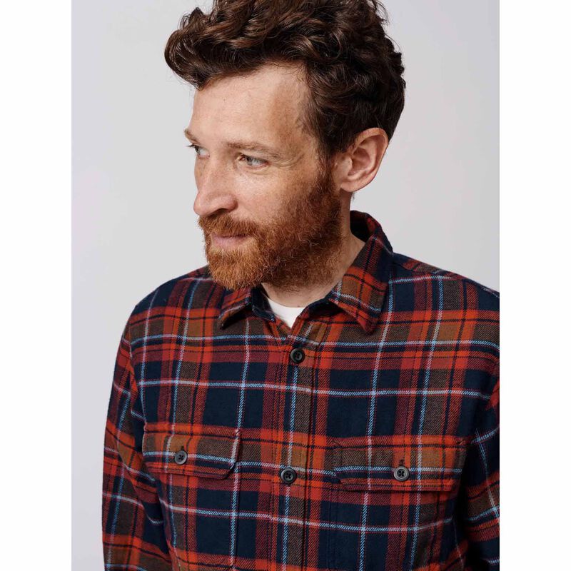 Aubin Crowle Flannel Check Shirt image number 2